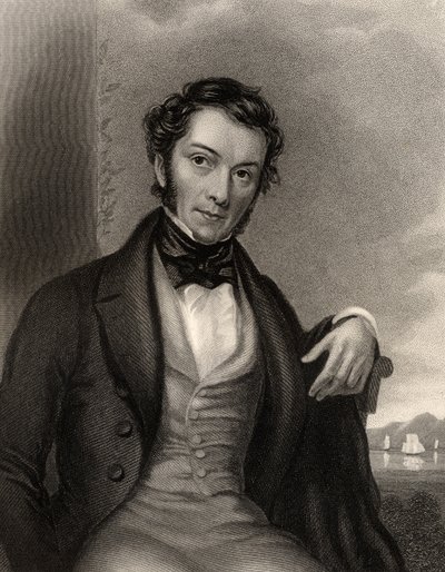 Richard Cobden, engraved by G. Adcock, from 